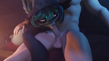 Giant tits and Giant ass in League of Legends compilation