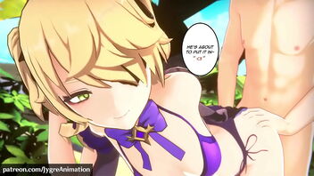 3D animated creampie manga porn video