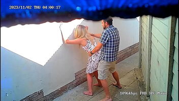 Small blonde gets McDonald's delivery and enjoys it in doggy style.