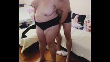 Aging beauty with a big ass, hairy pussy, and vintage look.