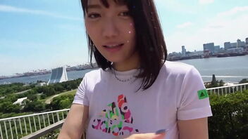 A beautiful Japanese nurse who looks like a fashion model, wants to be in a relationship with the man who is filming her while she is having sex.