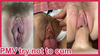 Close up and personal: Pure’s hairy and wet twat compilation