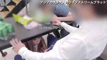 Japanese housewife cheats with another man while her husband is away. SWAG.live TQ 0001