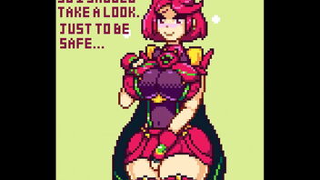 Pyra from Xenoblade is in the mood and searching for a dick after NNN