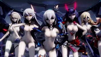 Helltaker's 2D animated Honkai Impact MMD video on xnxx.