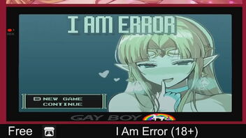 A retro style erotic game with a 2D temper called I Am Error.