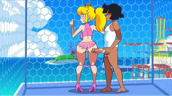 Summer fun with Princess Peach in this uncensored cartoon.