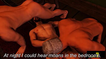 Young boys turned into men in this warm threesome scene